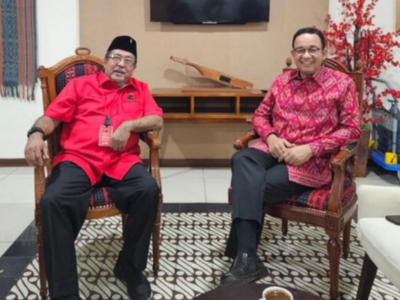 Rano Karno dan Anies Baswedan. Dok Istimewa