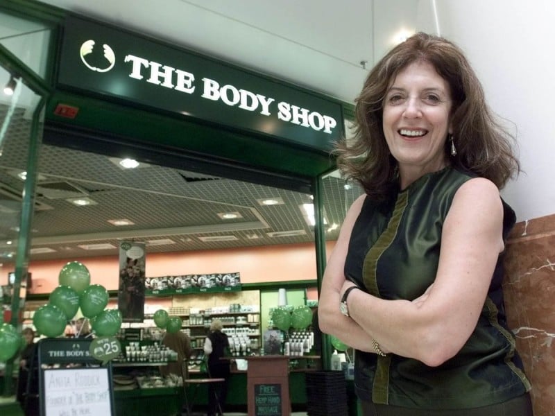 Anita Roddick Aktivis Perempuan Pendiri The Body Shop, kini Bangkrut dan Tutup Ratusan Gerai