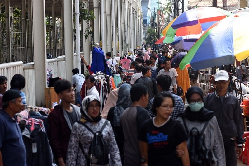 Tanah Abang Pantang Takut Berdagang