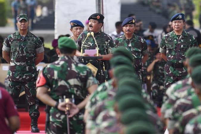 Foto-foto Persiapan Pelantikan Presiden dan Wakil Presiden 2019-2024