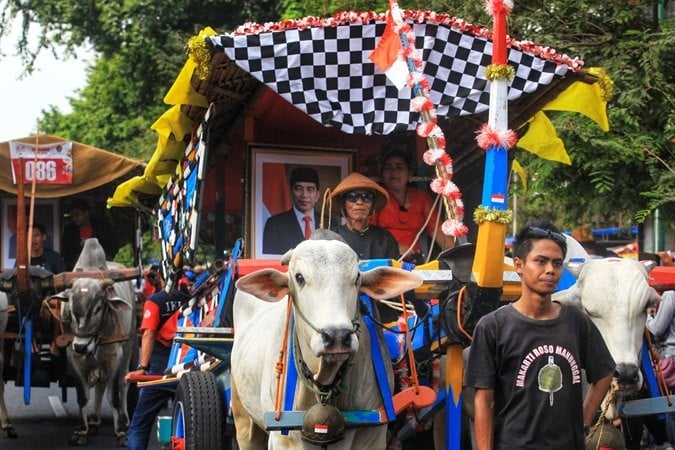 Foto-foto Persiapan Pelantikan Presiden dan Wakil Presiden 2019-2024