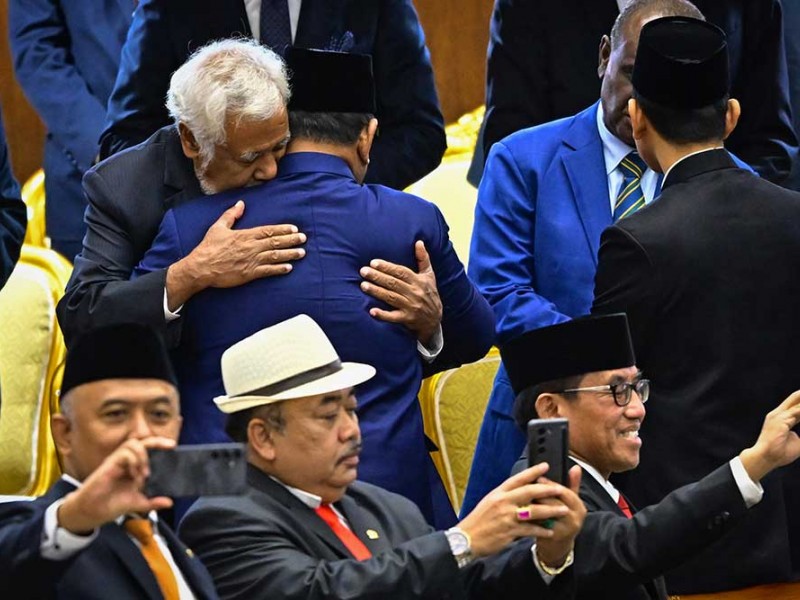 Foto-Foto Pelantikan Presiden Prabowo dan Kenangan Bersama Joko Widodo