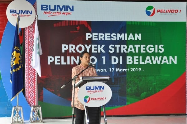 Menteri BUMN Targetkan Laba Bersih Pelindo I di Atas Rp1 Triliun 