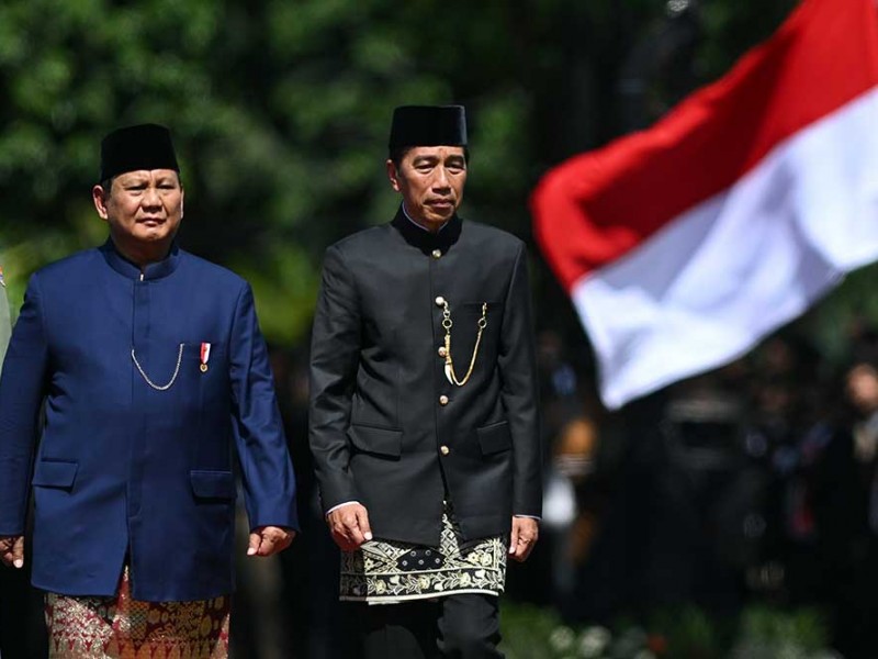 Foto-Foto Pelantikan Presiden Prabowo dan Kenangan Bersama Joko Widodo