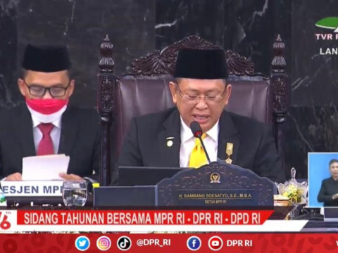 Ketua MPR Bambang Soesatyo