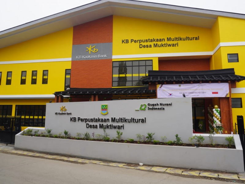 Bank KB Bukopin Dukung Pembangunan Perpustakaan Multikultural di Bekasi