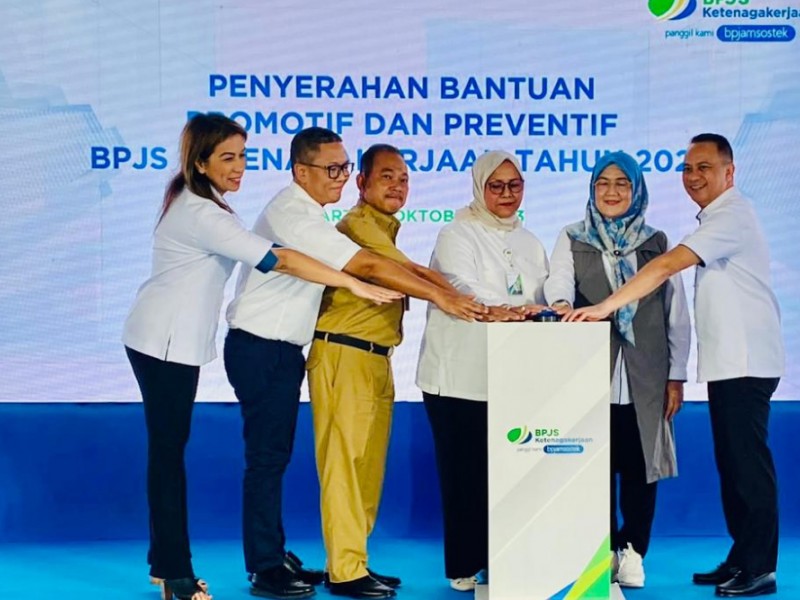 Tekan Angka Kecelakaan Kerja, BPJS Ketenagakerjaan Gelar Promotif Preventif