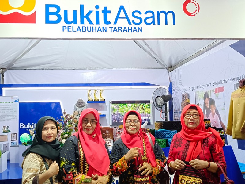 UMK Binaan Bukit Asam (PTBA) Turut Meriahkan Pekan Raya Lampung