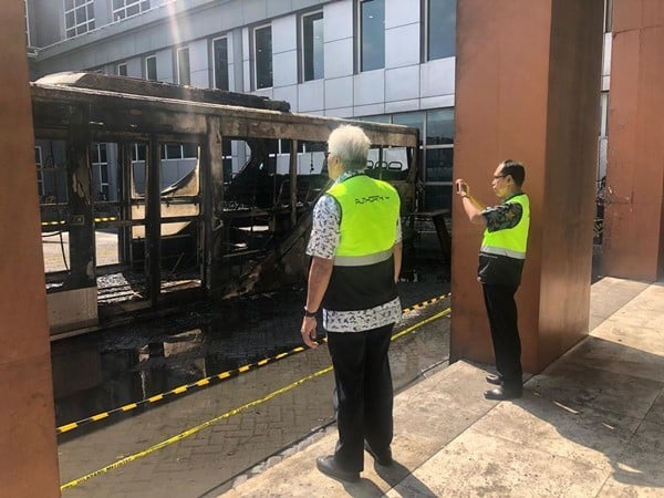 Bus Bandara Ngurah Rai Terbakar, Kemenhub Gelar Investigasi Khusus!