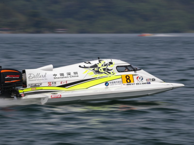 Foto-foto Canggihnya Perahu Motor di F1 Powerboat Danau Toba