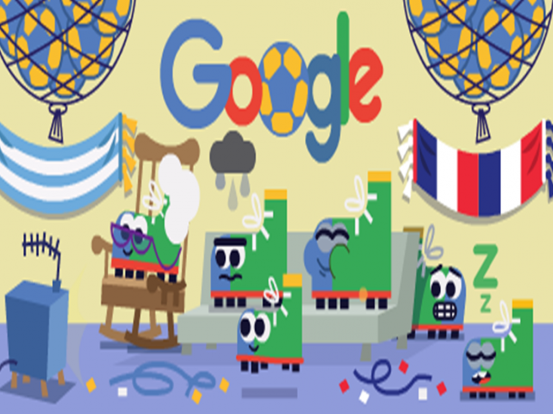 Google Doodle Rayakan Final Piala Dunia 2022