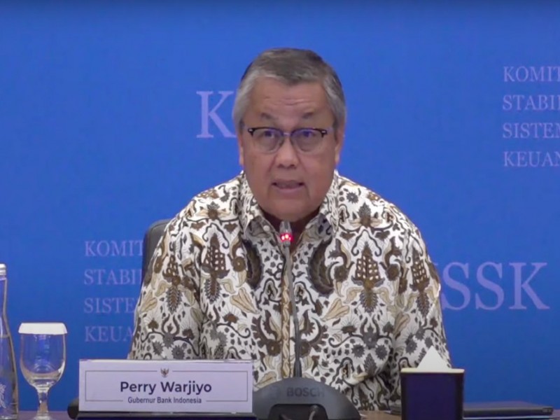 Gubernur Bank Indonesia Perry Warjiyo 