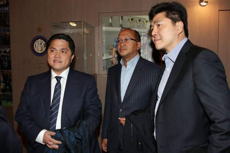 Erick Thohir dan Rosan Roeslani