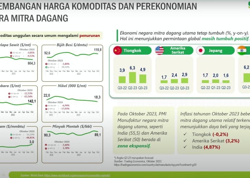 BPS Wanti-wanti Harga Komoditas Batu Bara, CPO, Nikel Turun