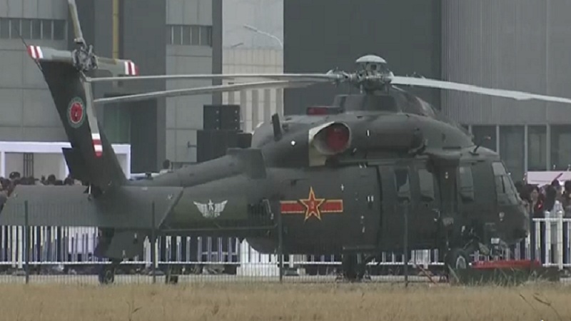 Saingi Amerika, China Pamer Helikopter Z-20 Mirip Black Hawk Sikorsky