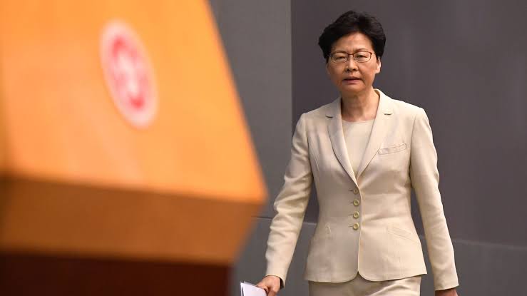 Pemimpin Hong Kong Carrie Lam, Pantang Mundur Hadapi Demonstran