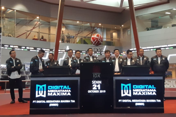 Investor Asing Ikut Borong Saham Perdana Digital Mediatama Maxima (DMMX)