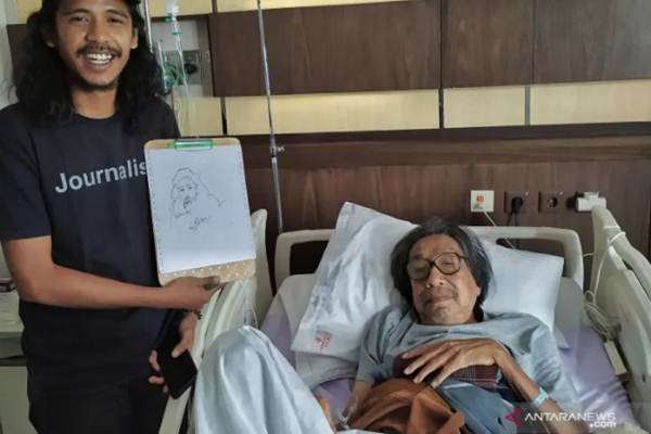 Maestro Seni Lukis Jeihan Sukmantoro Meninggal Dunia