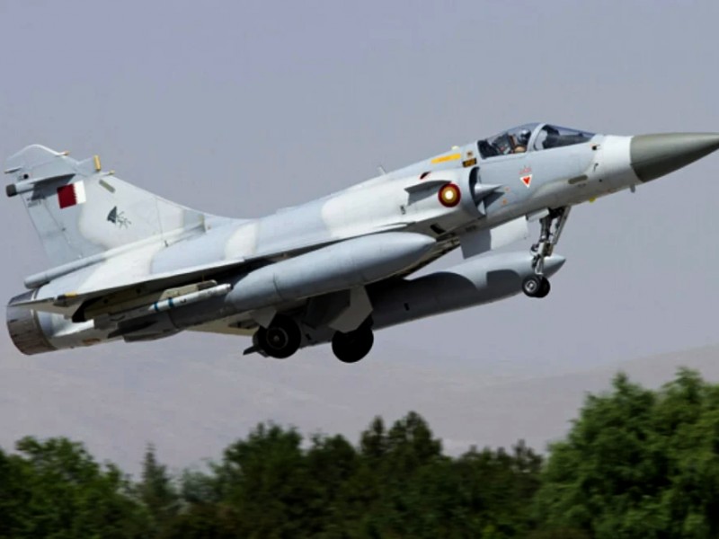  Jet tempur Mirage 2000-5 eks Qatar. Dok www.airspace-review.com