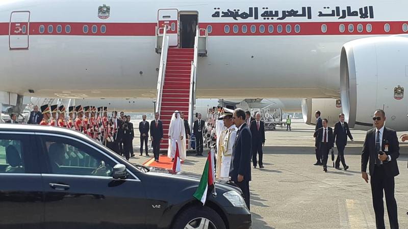 Jokowi Sambut Kedatangan Putra Mahkota Abu Dhabi