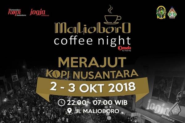 26.200 Gelas Kopi Gratis Dibagikan di "Malioboro Night Coffee Festival"