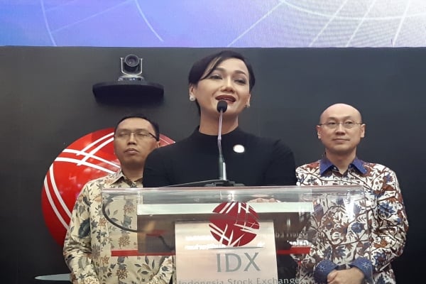 Direktur Utama KSEI Friderica Widyasari Dewi 