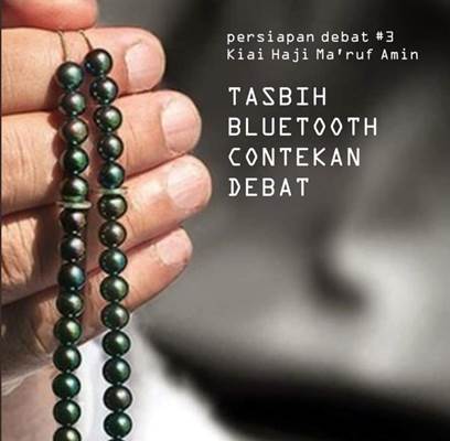 Ini Meme Peci Wifi, Kacamata Laser, dan Tasbih Bluetooth yang Ditanggapi Guyon Ma'ruf Amin