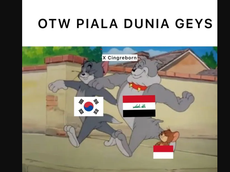 Viral Meme Kemenangan Indonesia yang Lolos Putaran Ketiga Kualifikasi Piala Dunia 2026