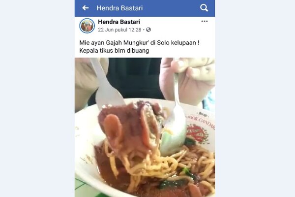 Gerakan Makan Mi Ayam Wonogiri Minggu 30 Juni, Video Viral Pemicunya 