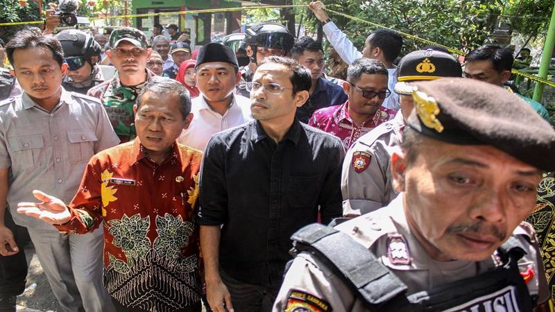 SD Gentong Rubuh, Nadiem Makarim: Saya Luar Biasa Sedih
