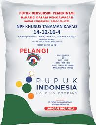 Pupuk NPK 14-12-16-4./JIBI-Istimewa