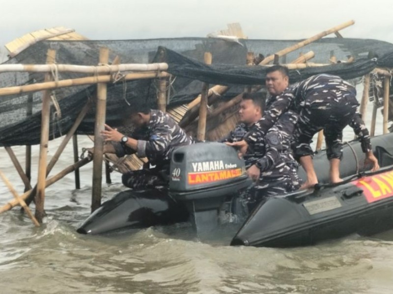 Babak Baru Pagar Laut Tangerang Tak Bertuan: Akhirnya Dibongkar TNI dan Nelayan