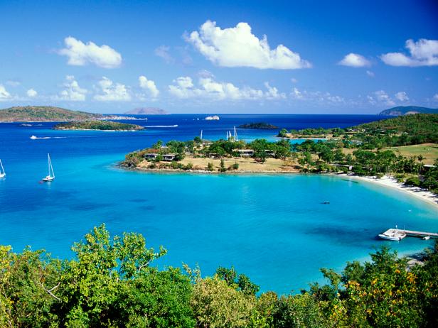 pantai terbersih Trunk Bay