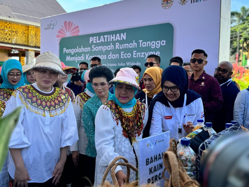 Sampah menjadi berkah, program TJSL Pertamina mendapat pujian Ibu Negara