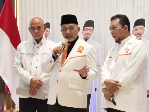 Presiden Partai Keadilan Sejahtera (PKS) Ahmad Syaikhu mengklarifikasi pernyataannya sendiri ihwal dukungan partainya terhadap Bobby Nasution, ke menantu Presiden Joko Widodo (Jokowi), sebagai calon gubernur dalam ajang Pilkada Sumatra Utara (Sumut) 2024./Bisnis-Surya Dua Artha Simanjuntak