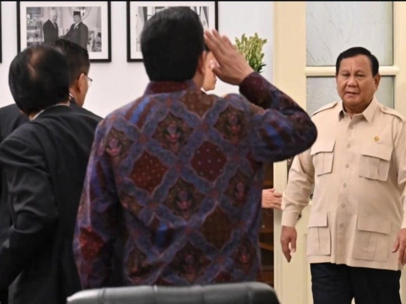 Potret Prabowo saat Bertemu Aguan hingga Tomy Winata di Istana Kepresidenan