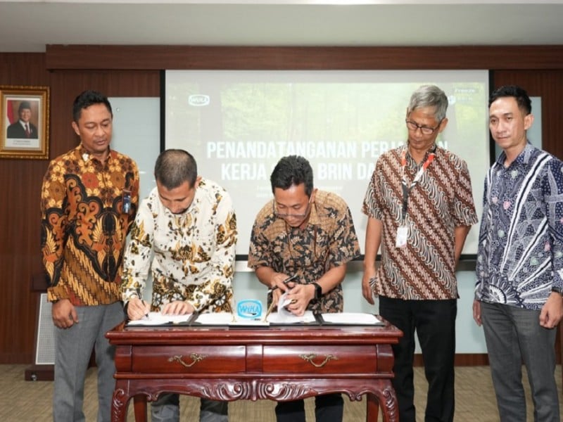 Raih CSR Award 2024, WIKA Perkuat ESG Lewat Kerja Sama BRIN