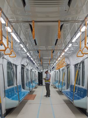 Menjajal Ratangga Si "Kereta Perang" MRT Jakarta