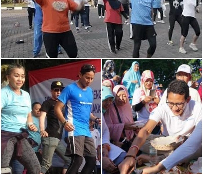 PILPRES 2019: Emak-Emak Pun 'Dipeluk' 