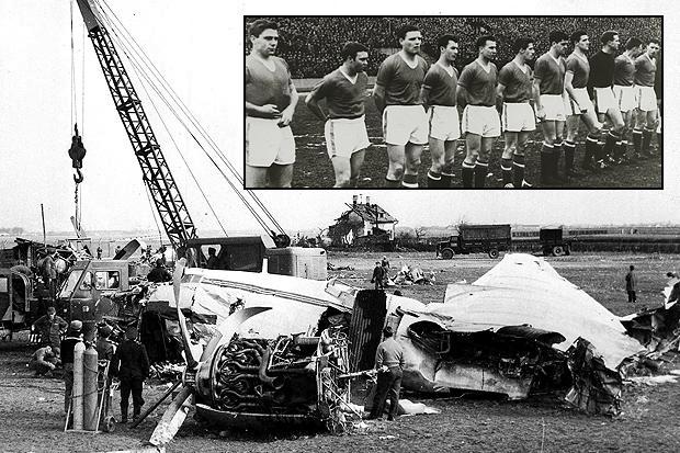 Tragedi Munich yang menimpa Manchester United. / The Sun