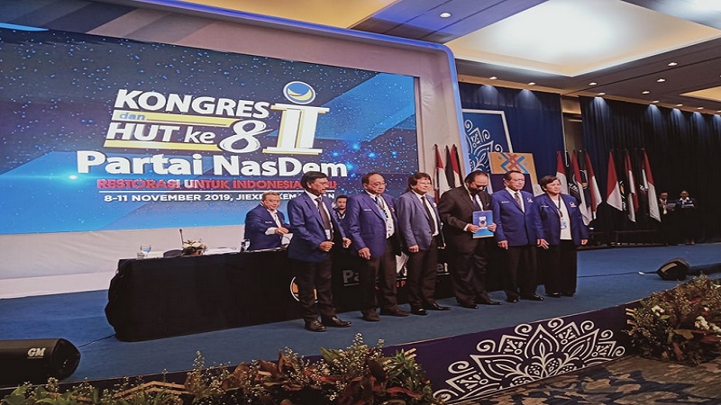 Surya Paloh Resmi Ketum Partai Nasdem 2019-2024