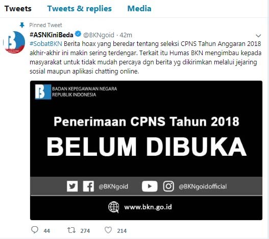 Fact or Fake: Dibuka Lowongan untuk 200.000 CPNS Daerah