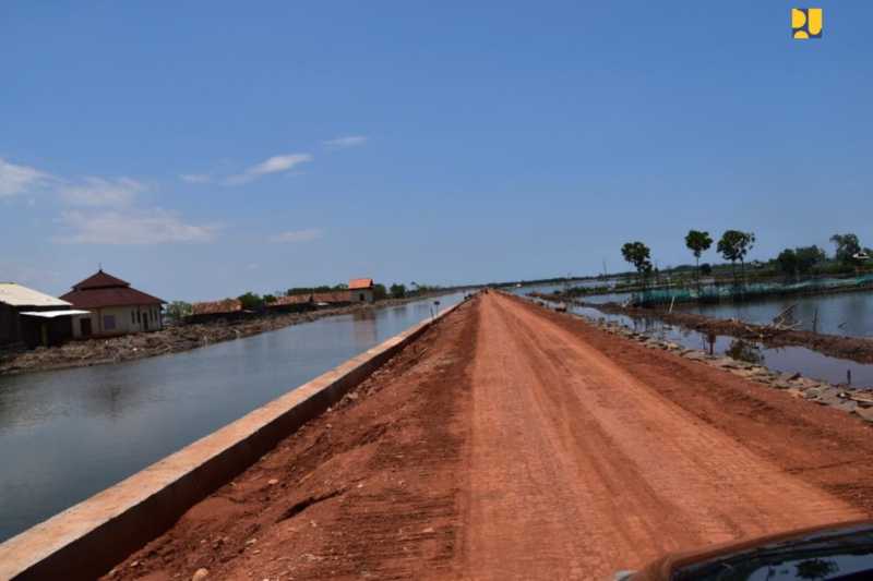 Tanggul Sepanjang 7,2 Km di Pekalongan Selesai Tahun Ini