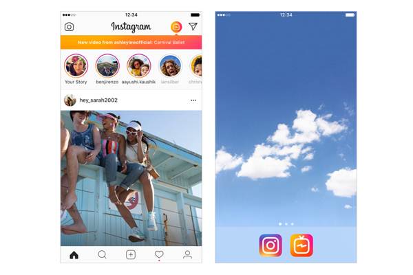 Melalui IGTV, Instagram Siap Bersaing dengan YouTube