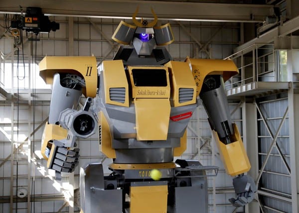 Terinspirasi ‘Gundam’, Insinyur Asal Jepang Ini Bangun Robot Raksasa