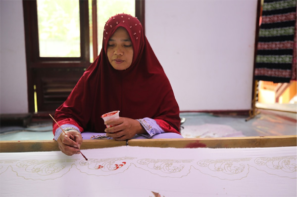 Dari Batik Bono, Nikmah Berharap Bisa Berangkat Umroh