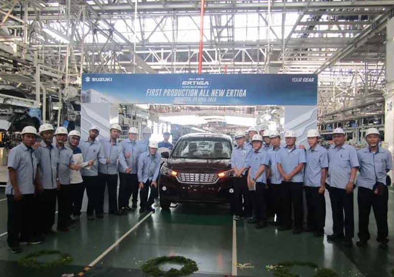 Suzuki Mulai Produksi All New Ertiga di Cikarang, Berapa Harganya?