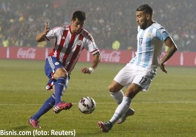 Hasil Copa America 2015: Argentina vs Paraguay 6-1, Lionel Messi Cs Jumpa Chile di Final