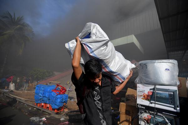 Pasar Senen Sudah Sembilan Kali Terbakar