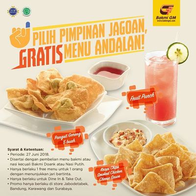 Sudah Mencoblos? Ada Promo Khusus dari 5 Restoran Ini Untuk Para Pemilih Pilkada